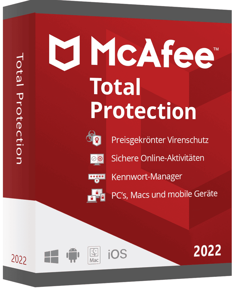 McAfee Total Protection – 1 Jahr
